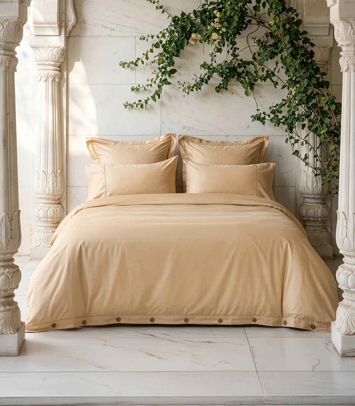 Organic Cotton Sateen Quilt Cover Set - Luxe - Image 16