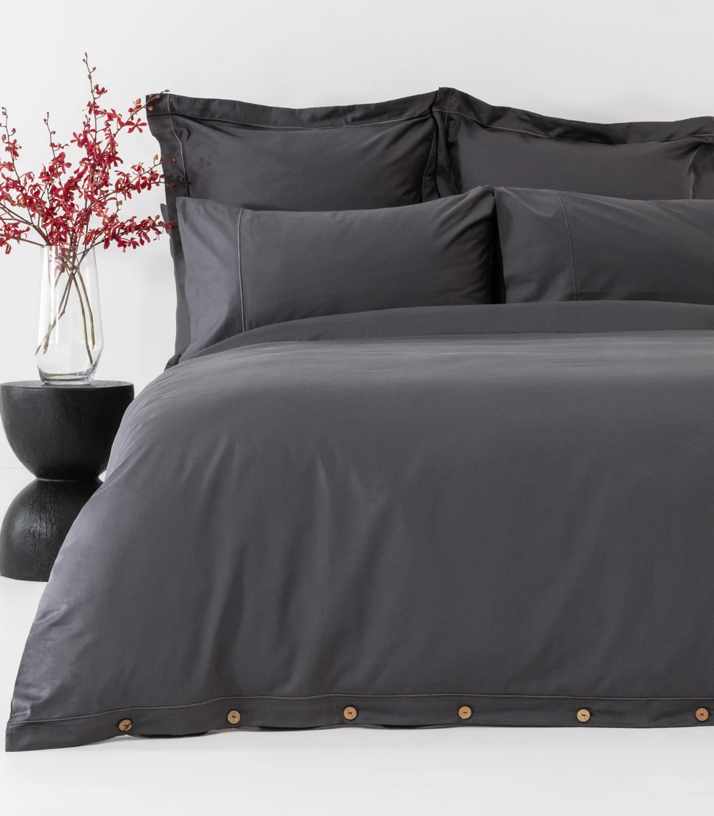 Organic Cotton Sateen Quilt Cover Set - Luxe - Image 22