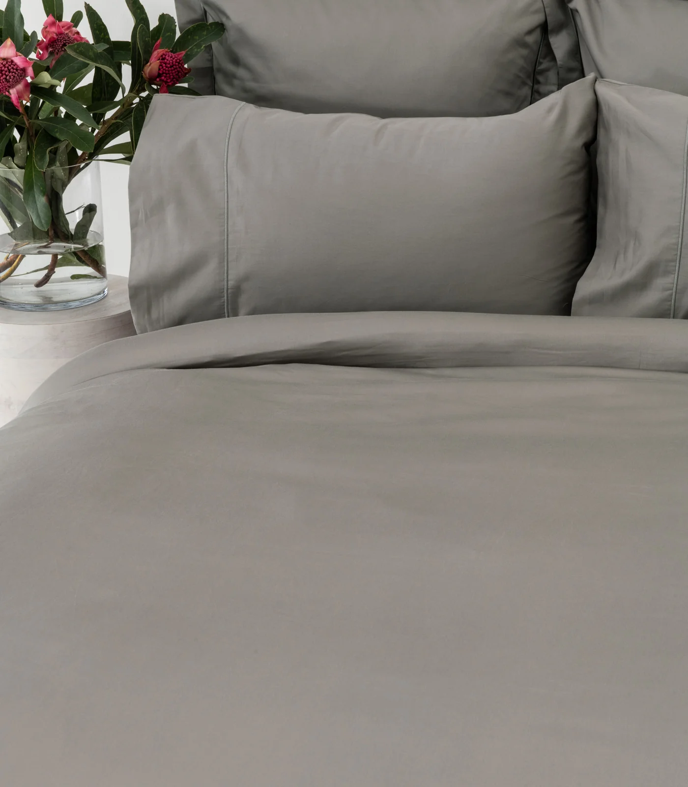 Organic Cotton Sateen Quilt Cover Set - Luxe - Image 9