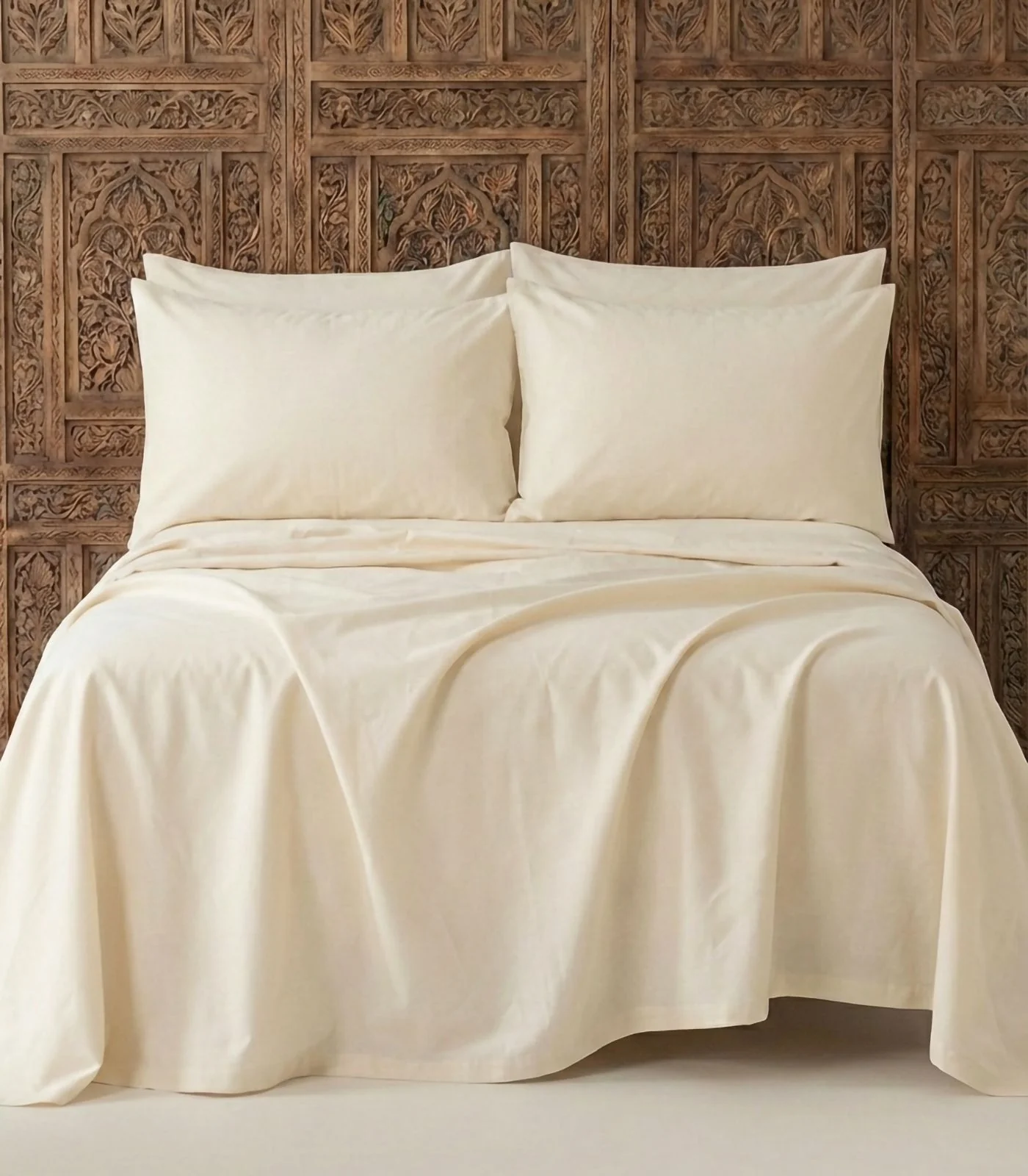Organic Cotton Sateen Sheet Set - Image 7