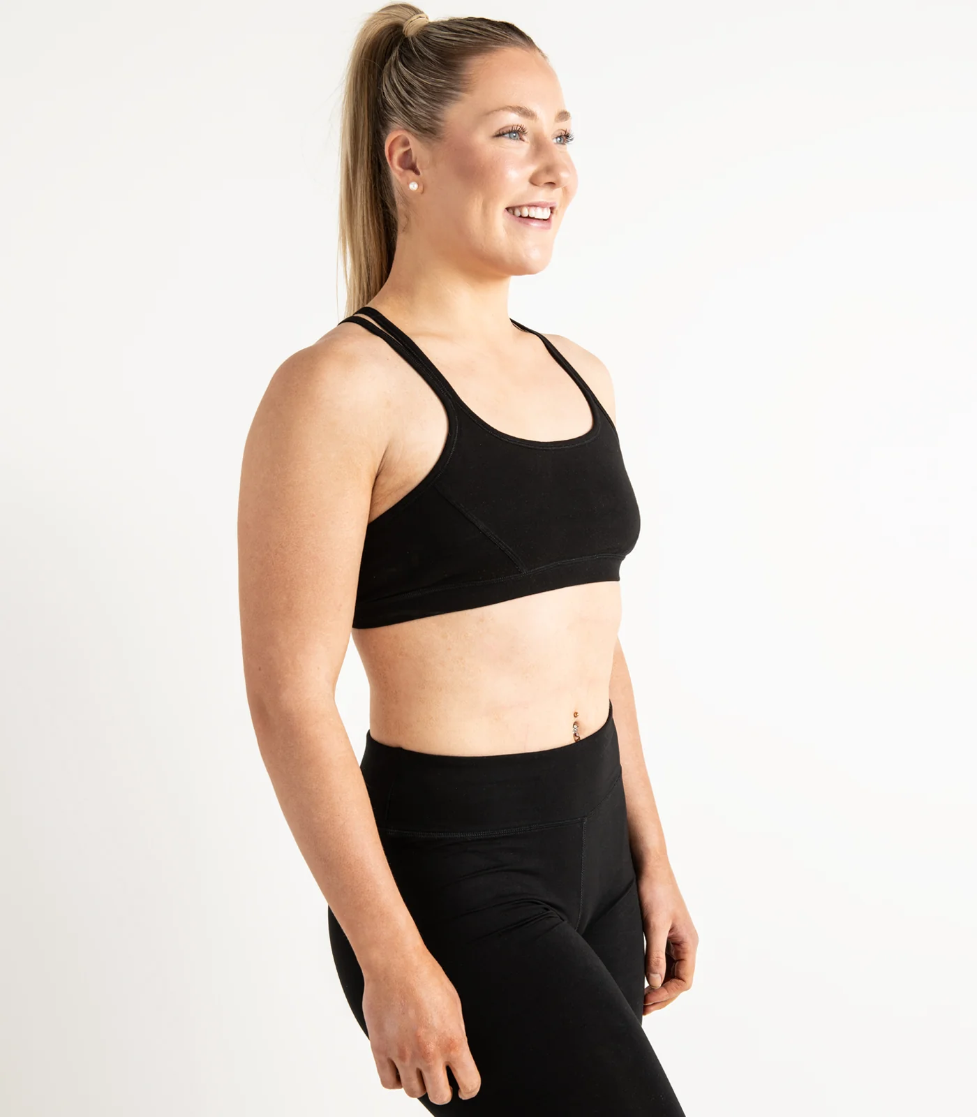 Organic Cotton Strap Crop Top - Image 17