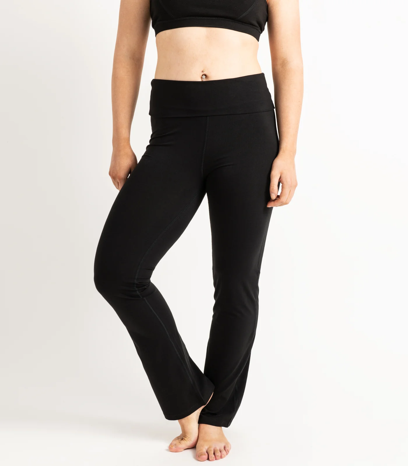 Organic Cotton Wide Leg Leggings - Image 13
