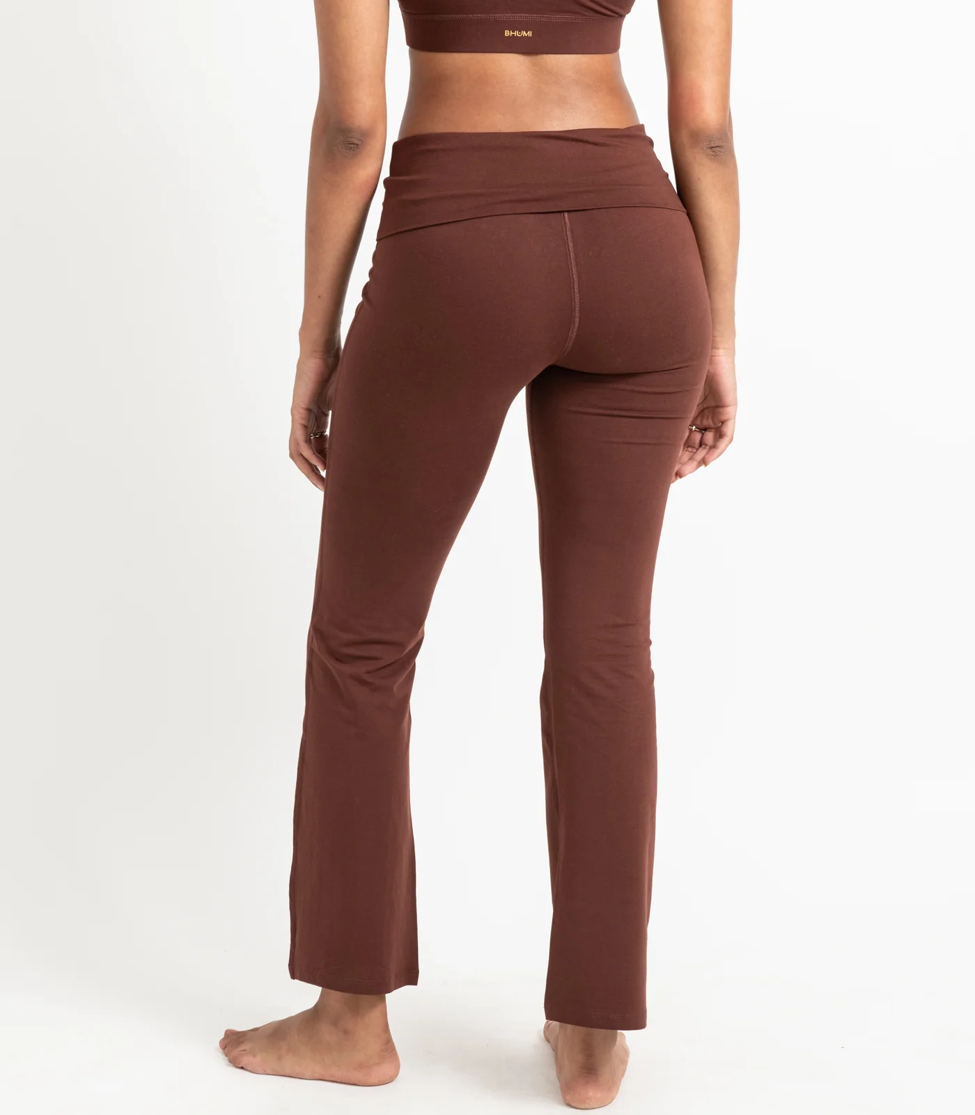 Organic Cotton Wide Leg Leggings - Image 3